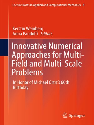 cover image of Innovative Numerical Approaches for Multi-Field and Multi-Scale Problems